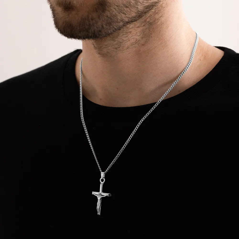 Crucifix (Silver) - 20.5